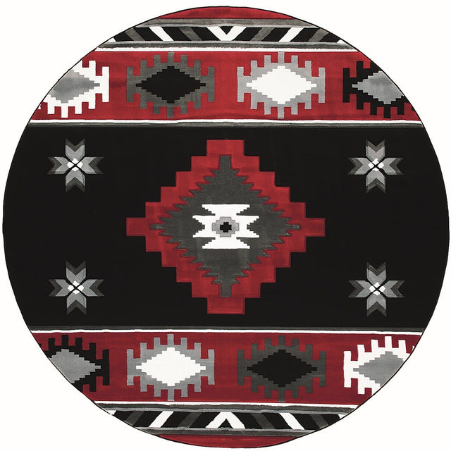 United Weavers Bristol Caliente Red (2050-10430) Rugs.
