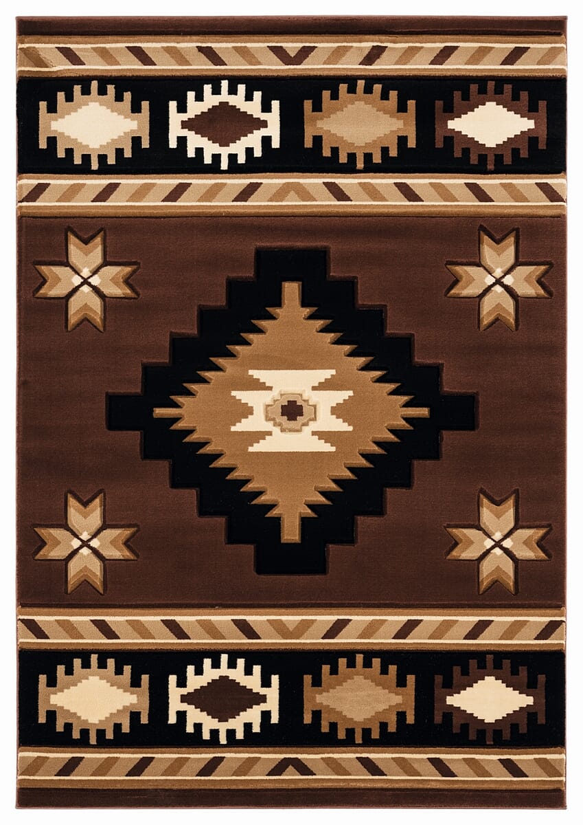 United Weavers Bristol Caliente Brown (2050-10450) Rugs.