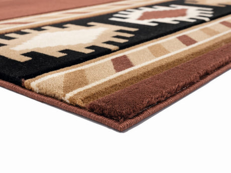 United Weavers Bristol Caliente Brown (2050-10450) Rugs.