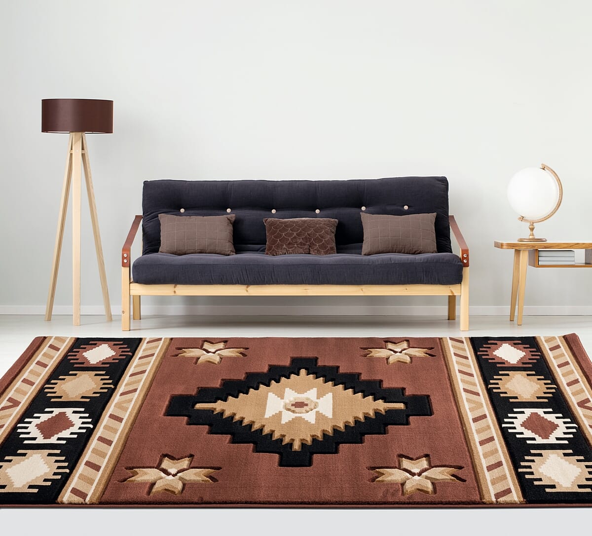 United Weavers Bristol Caliente Brown (2050-10450) Rugs.