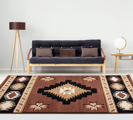 United Weavers Bristol Caliente Brown (2050-10450) Rugs.