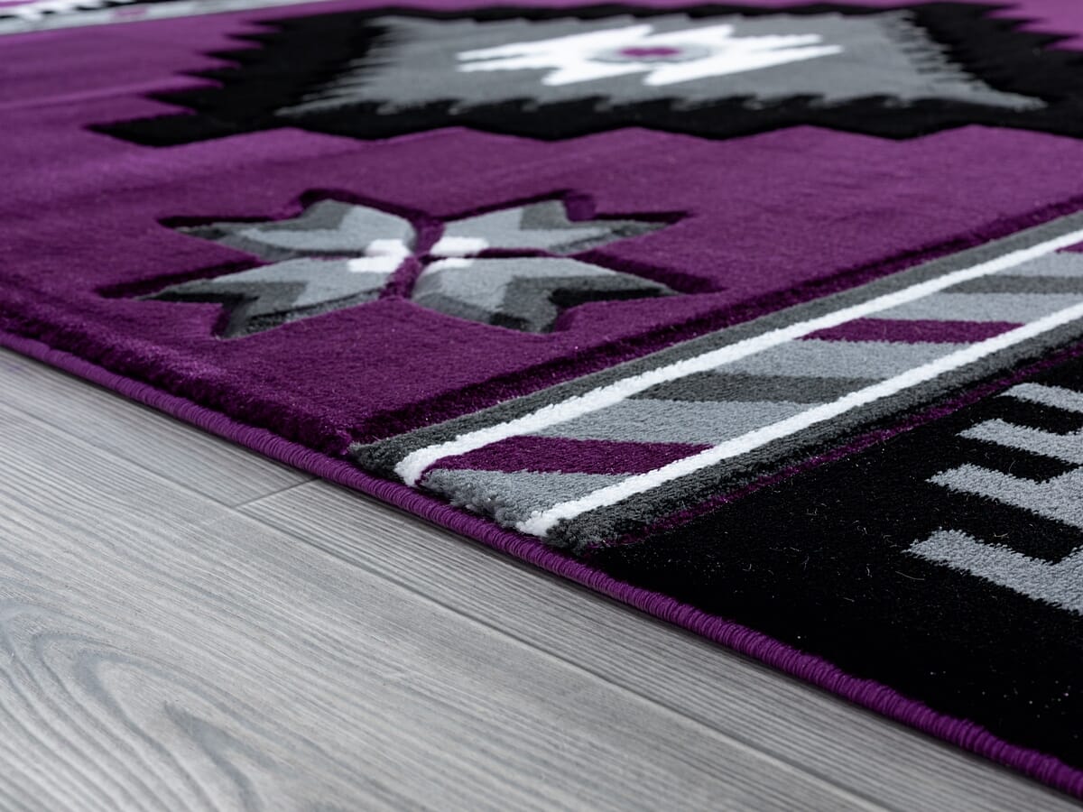 United Weavers Bristol Caliente Plum (2050-10482) Rugs.