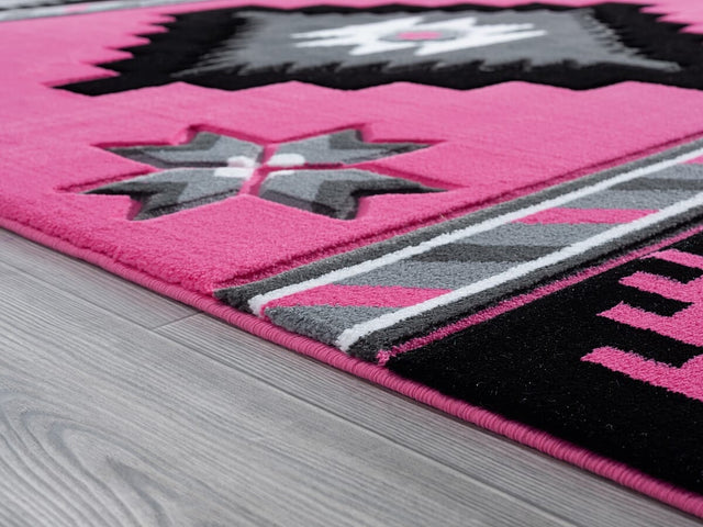 United Weavers Bristol Caliente Pink (2050-10486) Rugs.