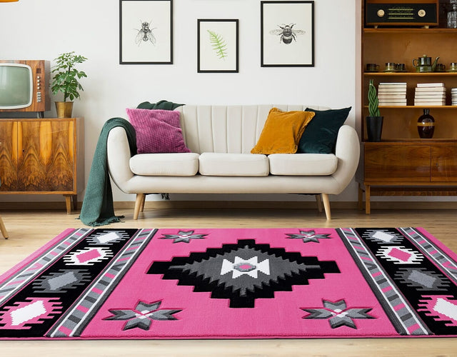 United Weavers Bristol Caliente Pink (2050-10486) Rugs.