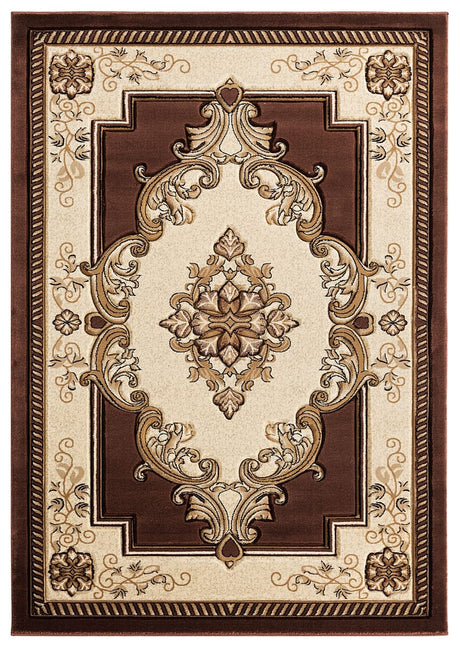 United Weavers Bristol Fallon Chocolate (2050-10551) Rugs.