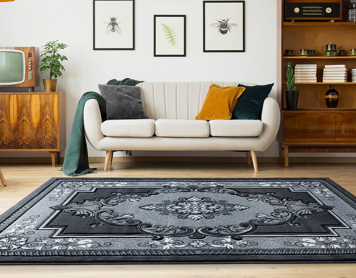 United Weavers Bristol Fallon Grey (2050-10572) Rugs.