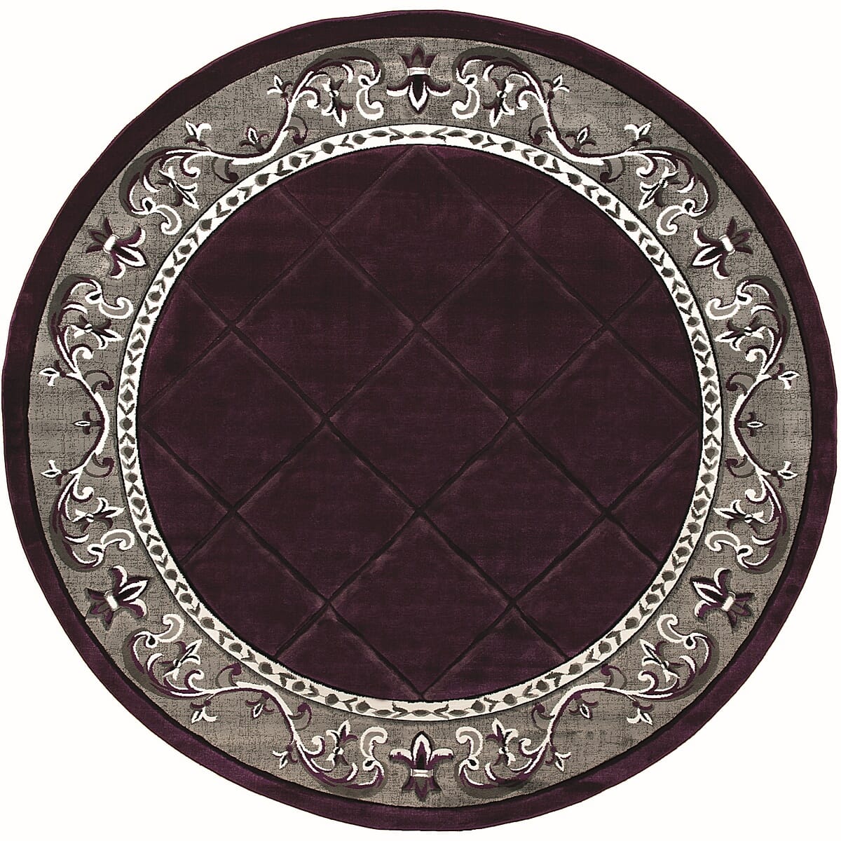 United Weavers Bristol Altamont Plum (2050-10982) Rugs.