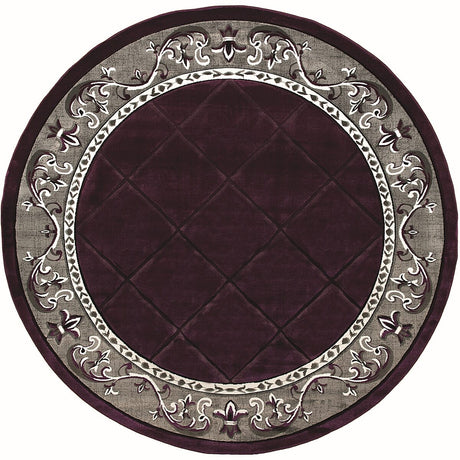 United Weavers Bristol Altamont Plum (2050-10982) Rugs.