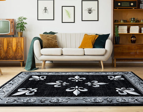 United Weavers Bristol Casselton Black (2050-11070) Rugs.