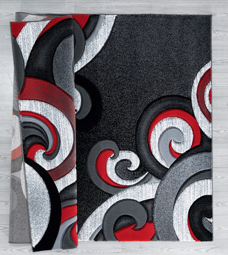 United Weavers Bristol Rhiannon Red (2050-11330) Rugs.