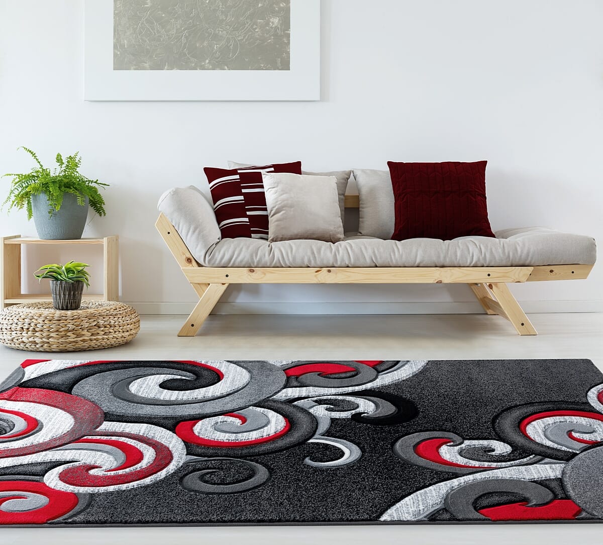 United Weavers Bristol Rhiannon Red (2050-11330) Rugs.
