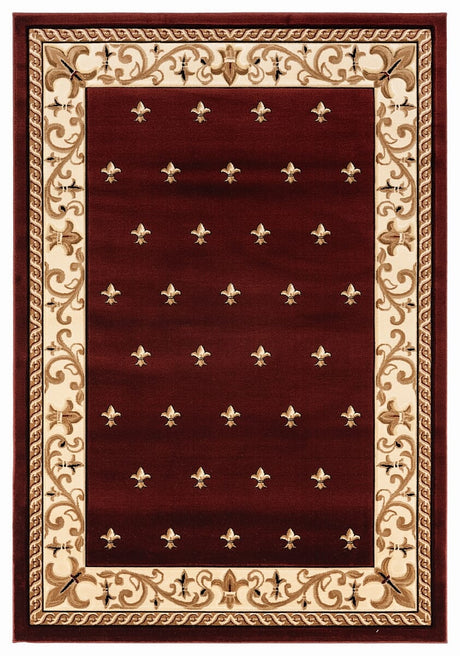United Weavers Bristol Wington Burgundy (2050-11634) Rugs.