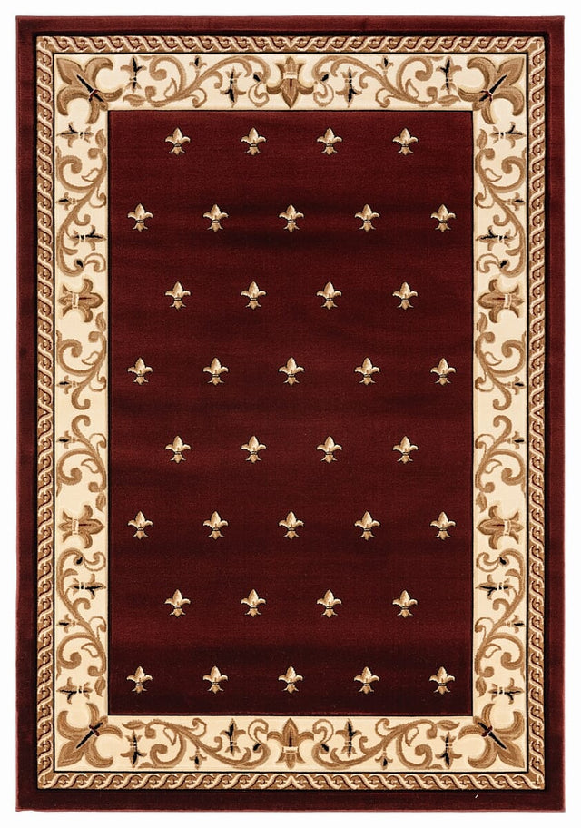 United Weavers Bristol Wington Burgundy (2050-11634) Rugs.