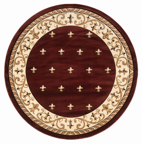 United Weavers Bristol Wington Burgundy (2050-11634) Rugs.