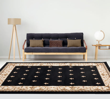 United Weavers Bristol Wington Black (2050-11670) Rugs.