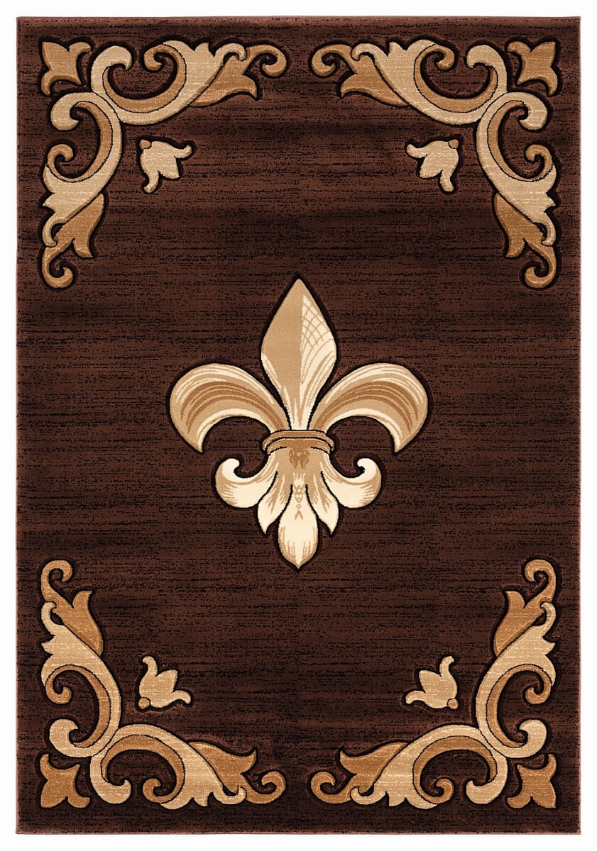 United Weavers Bristol Barnsley Brown (2050-11750) Rugs.