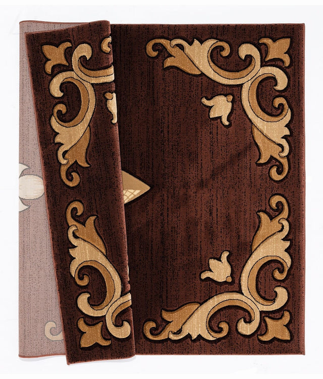 United Weavers Bristol Barnsley Brown (2050-11750) Rugs.