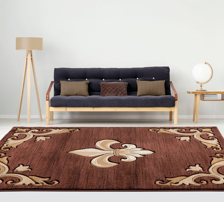 United Weavers Bristol Barnsley Brown (2050-11750) Rugs.