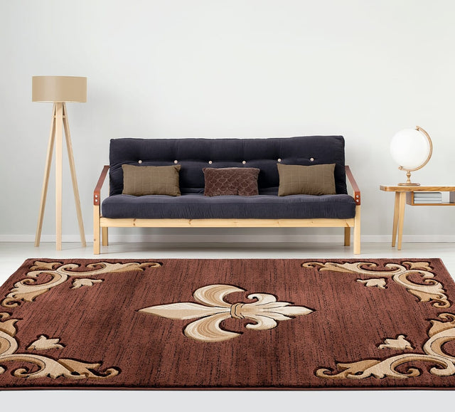 United Weavers Bristol Barnsley Brown (2050-11750) Rugs.