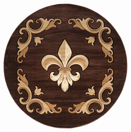 United Weavers Bristol Barnsley Brown (2050-11750) Rugs.