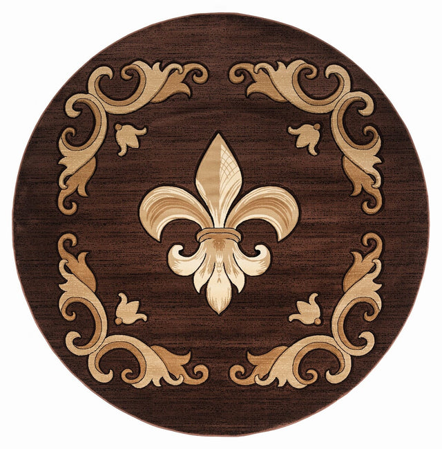 United Weavers Bristol Barnsley Brown (2050-11750) Rugs.