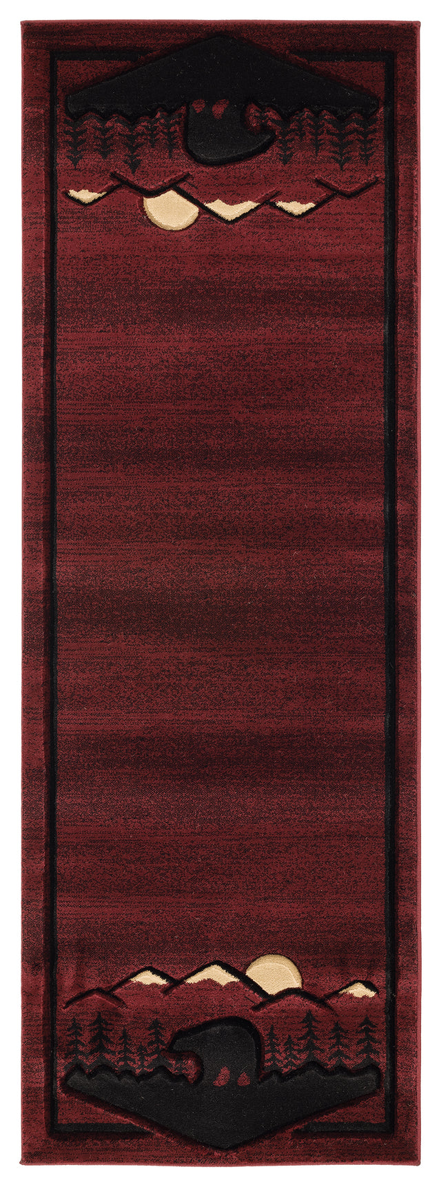 United Weavers Cottage Treetops Burgundy (2055-41234) Rugs.