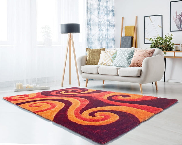 United Weavers Finesse Chimes Burnt Orange (2100-21550) Rugs.