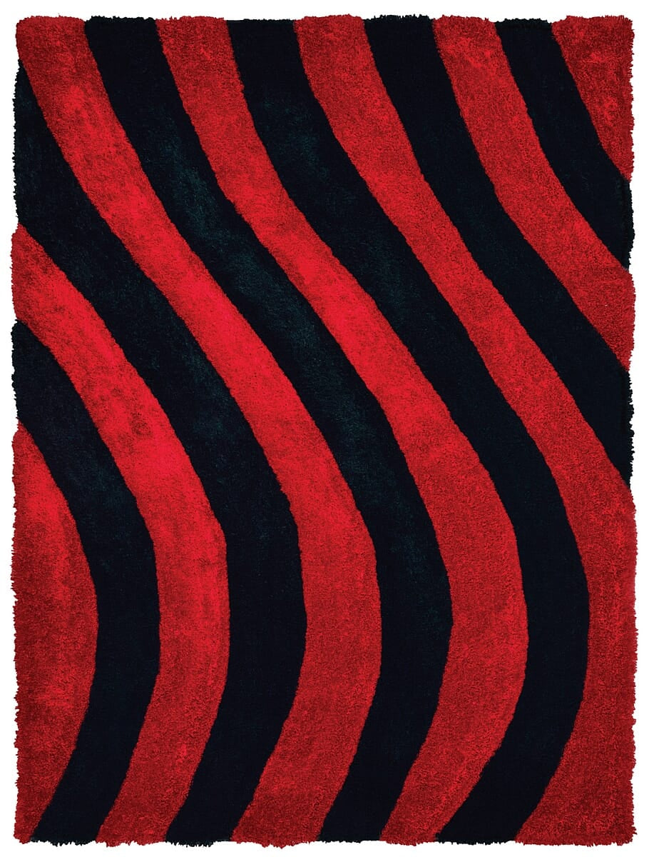 United Weavers Finesse Streamer Red (2100-21630) Rugs.