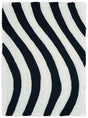 United Weavers Finesse Streamer Black (2100-21670) Rugs.