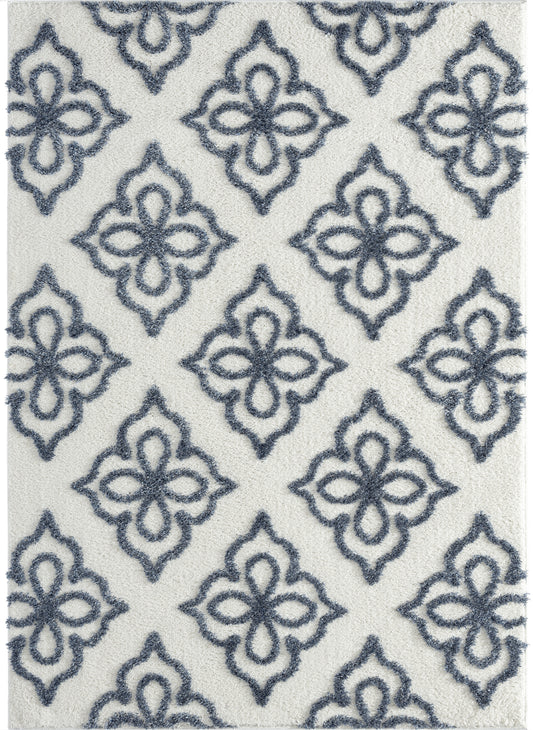 United Weavers Mellow Hollow Blue/Grey (2615-30260) Area Rug