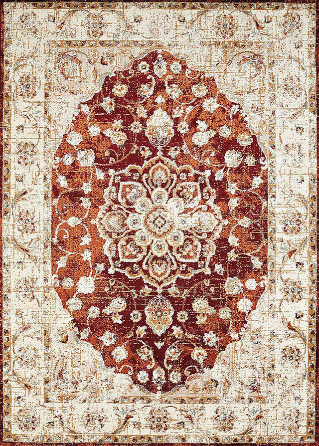 United Weavers Bridges Ponte Vecchio Crimson (3001-00436) Rugs.