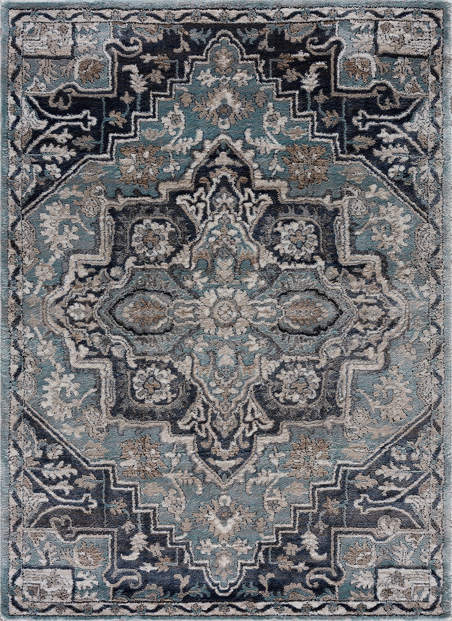 United Weavers Portsmouth Ancient Land Blue (3110-40460) Rug.
