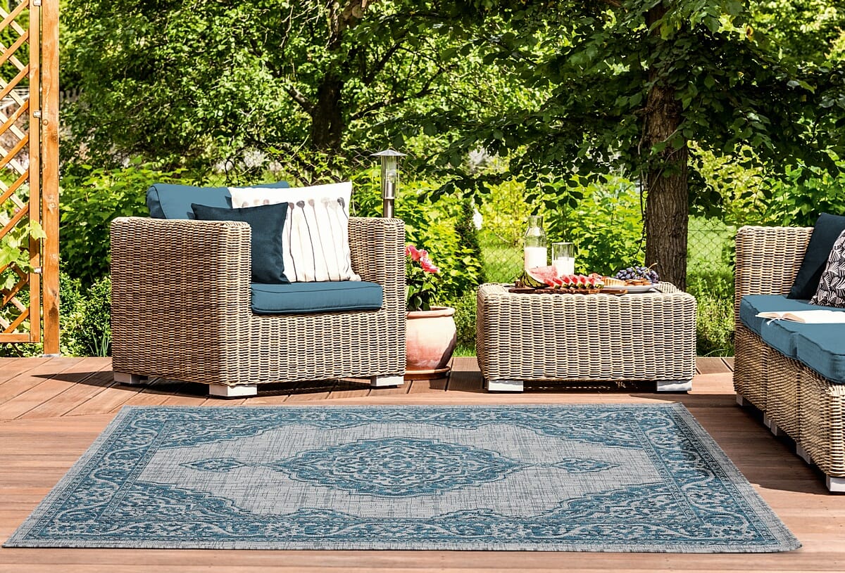 United Weavers Augusta Sant Andrea Aqua (3900-10263) Rugs.