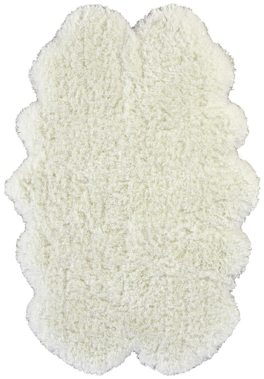 Feizy Beckley 4450F Ivory/White Area Rug