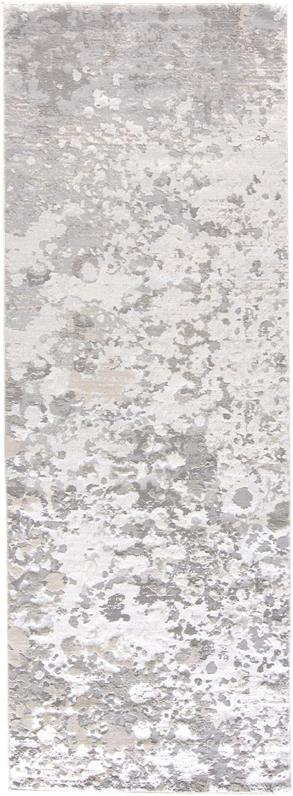 Feizy Micah 3336F Silver/Ivory Area Rug