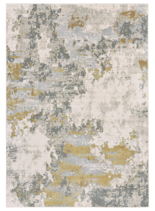 Feizy Waldor 3970F Ivory/Gold Area Rug