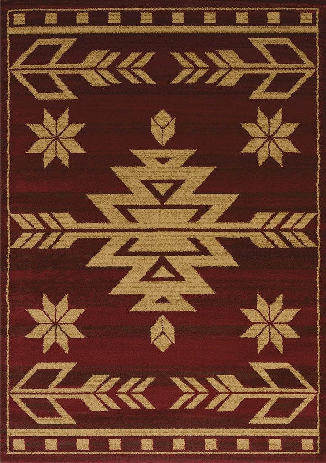 United Weavers Affinity Teton Red (750-00130) Rugs.