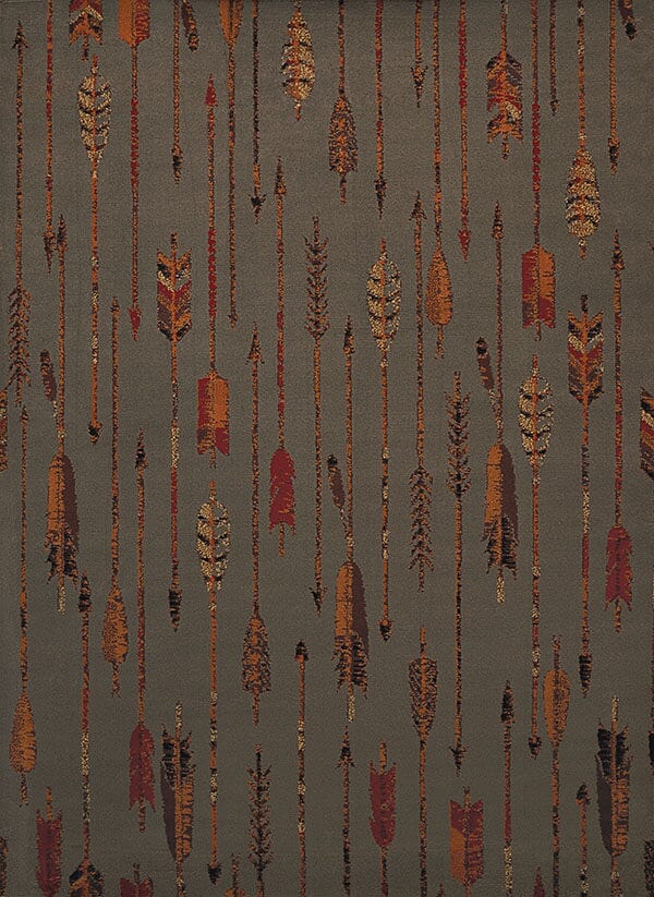 United Weavers Affinity Quilted Arrow Blue / Grey (750-06367) Rugs.