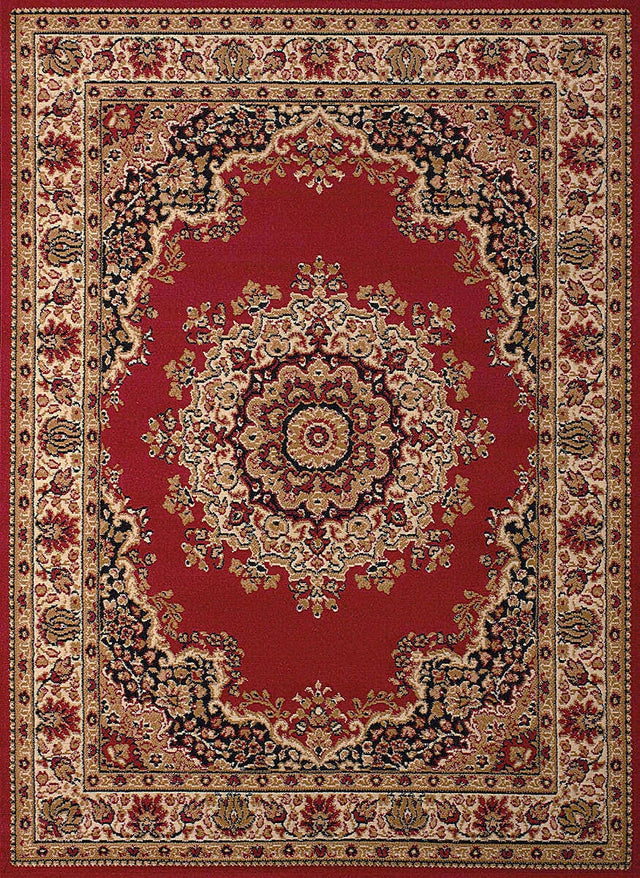 United Weavers Dallas Floral Kirman Red (851-10130) Rugs.