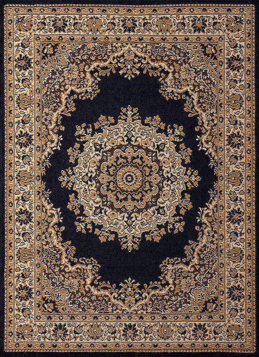 United Weavers Dallas Floral Kirman Black (851-10170) Rugs.