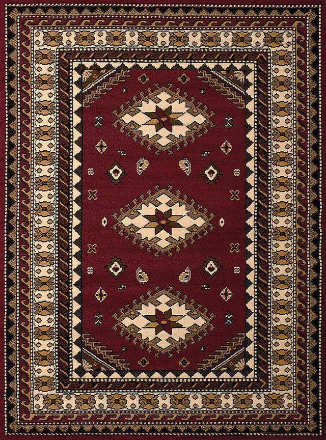 United Weavers Dallas Tres Burgundy (851-10235) Rugs.