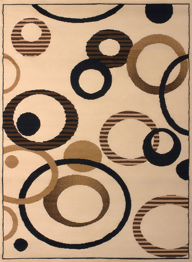United Weavers Dallas Hip Hop Ivory (851-10415) Rugs.