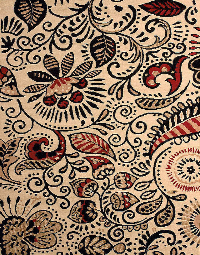 United Weavers Dallas Bandanna Ivory (851-11015) Rugs.