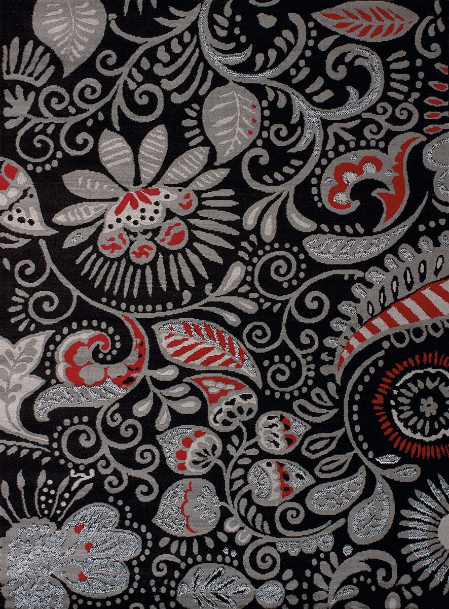 United Weavers Dallas Bandanna Black (851-11070) Rugs.