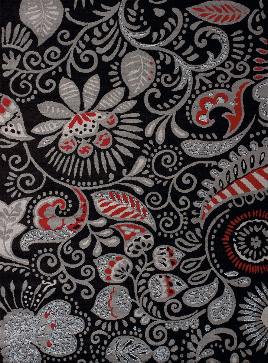 United Weavers Dallas Bandanna Black (851-11070) Rugs.