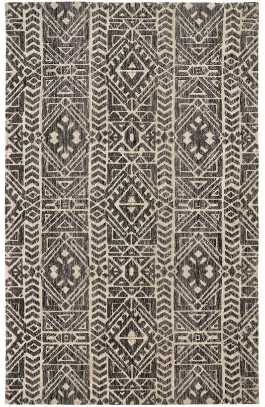 Feizy Colton 8627F Gray/Ivory Area Rug