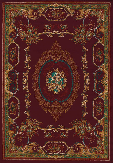 United Weavers Manhattan Lexington Burgundy (940-38134) Rugs.