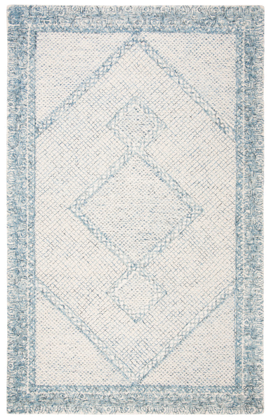 Safavieh Abstract Abt345M Ivory/Blue Area Rug