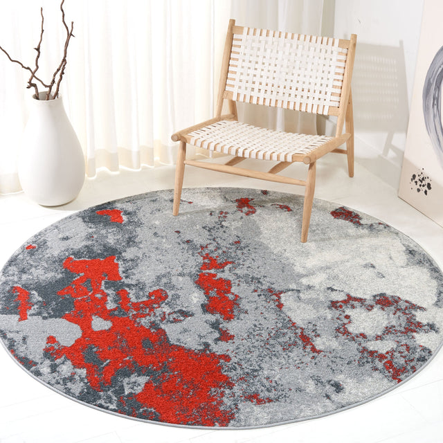 Safavieh Adirondack Adr134P Orange/Grey Rugs.