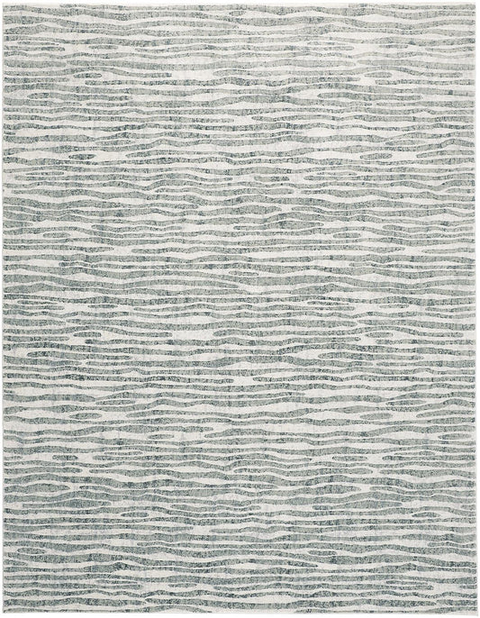 Feizy Atwell 3218F Green/Gray Area Rug